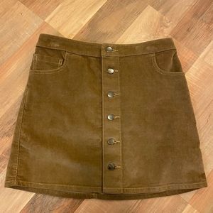Corduroy Skirt